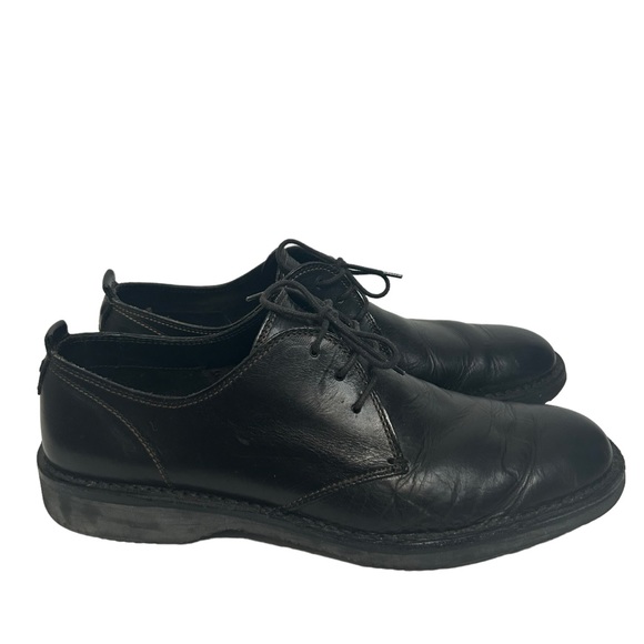 Men’s Coach Bowie Black Leather Oxford Shoes Sz 13 - Picture 2 of 12